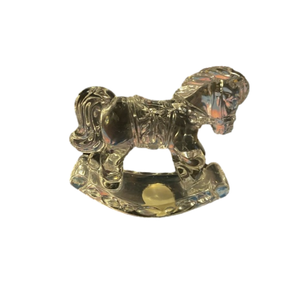 Small Crystal Treasures Rocking Horse